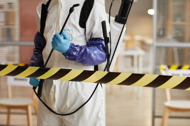 Professional Blood Cleanup technician working in Glendora, CA